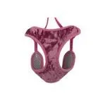 Ancol - Soft Velvet Cat Harness & Lead - Vintage Pink/Teal - Medium