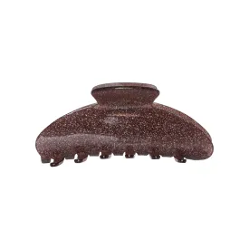Cellulose-Acetate Hair Claw Clip - Toasted