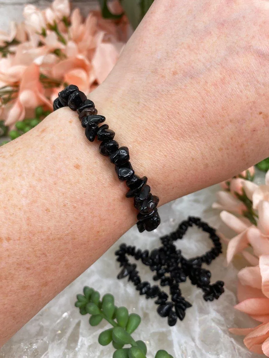 Crystal Chip Bracelets