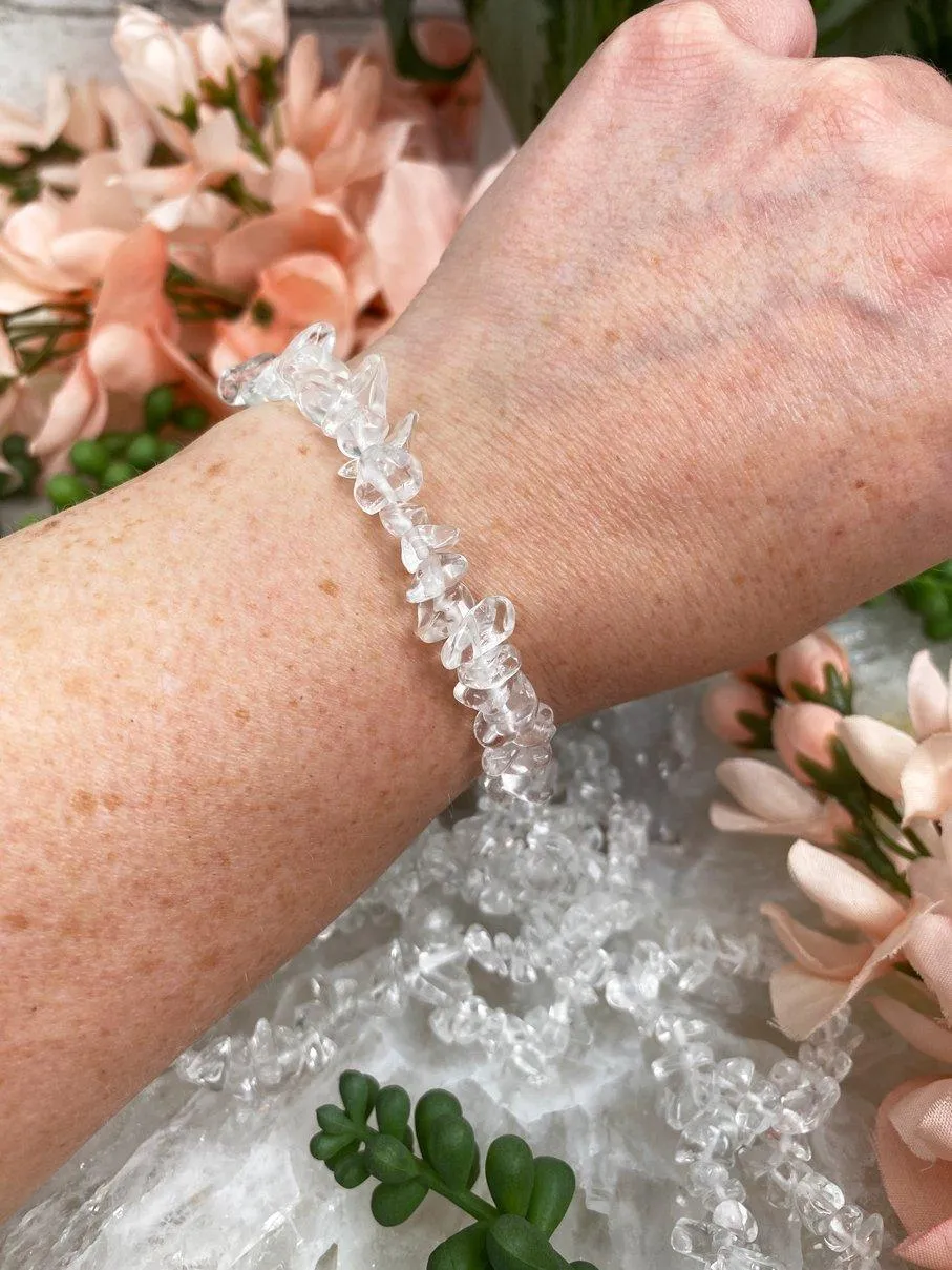 Crystal Chip Bracelets
