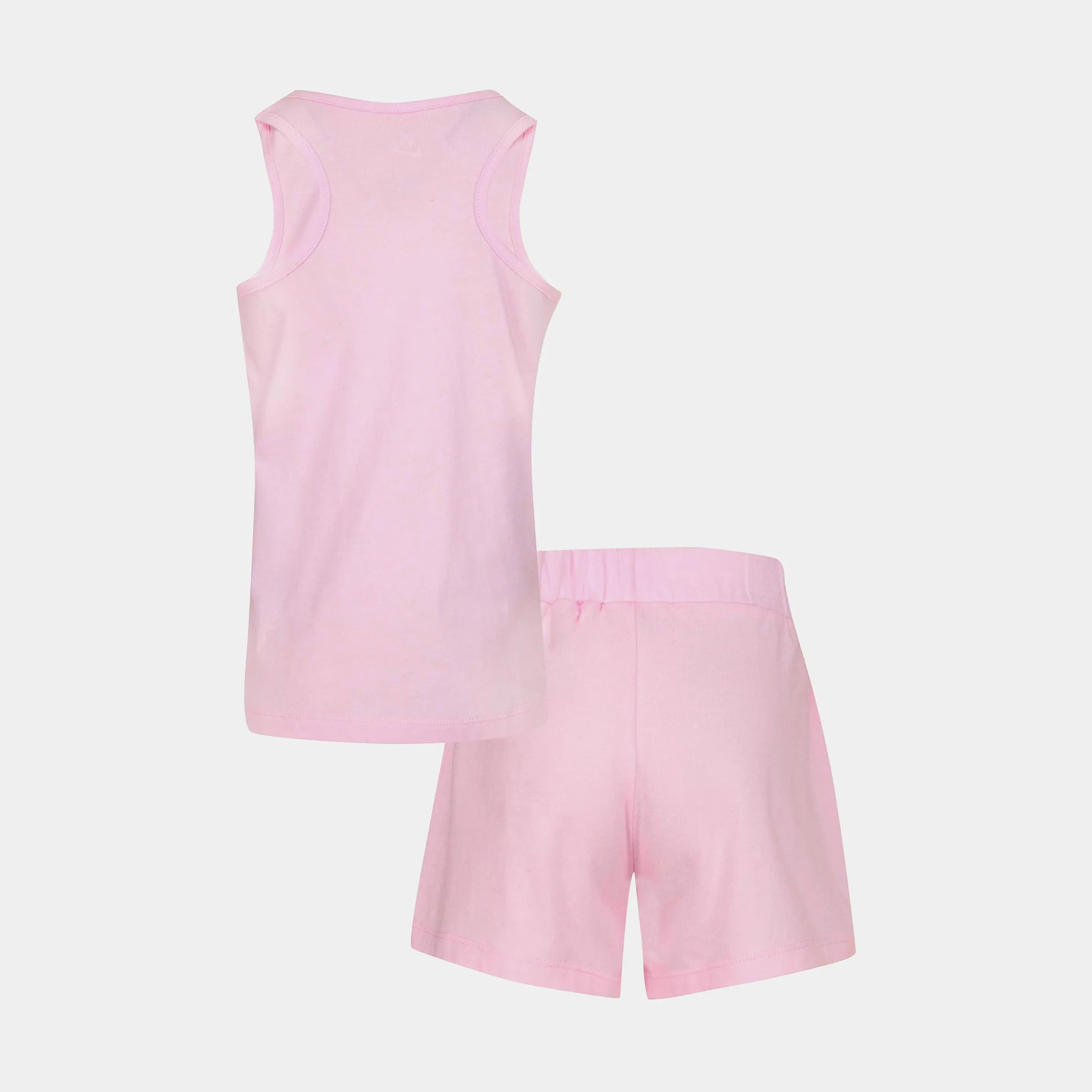 Jersey Tank Set Toddler Set (Pink)