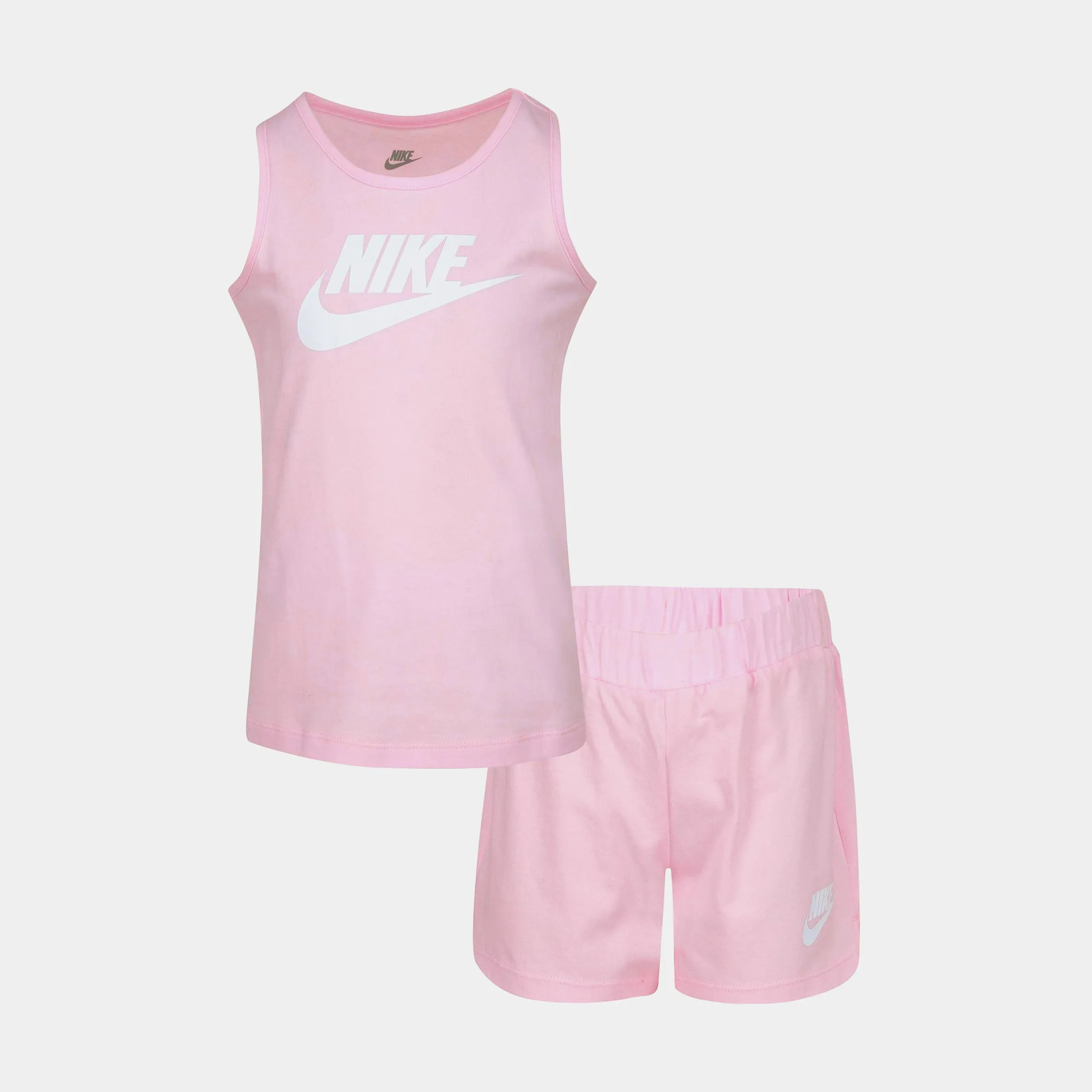 Jersey Tank Set Toddler Set (Pink)